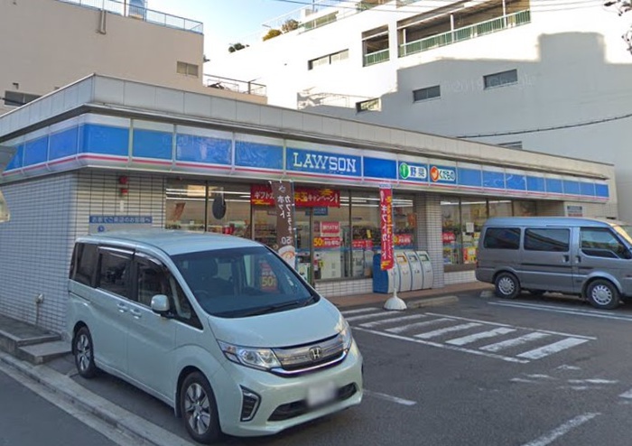 コンビニ　ローソン 中村水主町店（コンビニ）まで550m