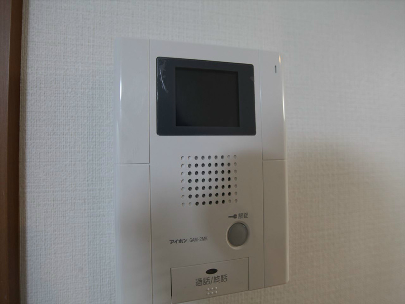 セキュリティ　TVモニター付インターホン（オートロック付）