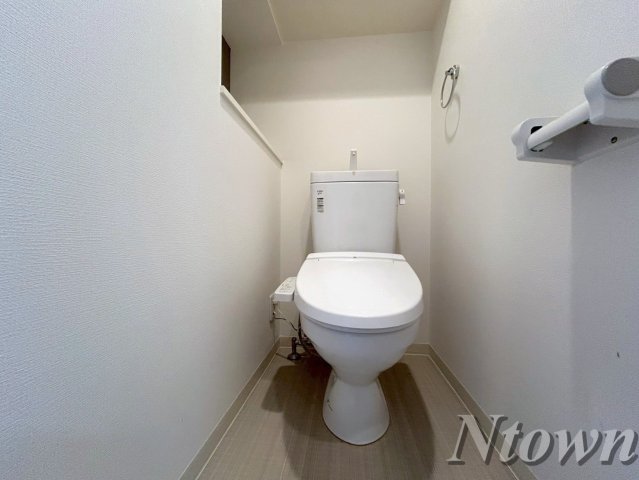 トイレ　ゆったりとした空間のトイレです