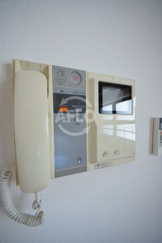 セキュリティ　ノステルコート夕陽丘　TV付きモニターフォン