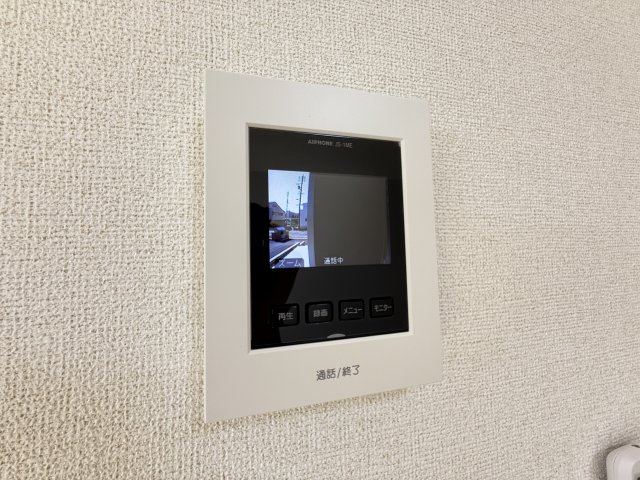 セキュリティ　モニター付きインターホン