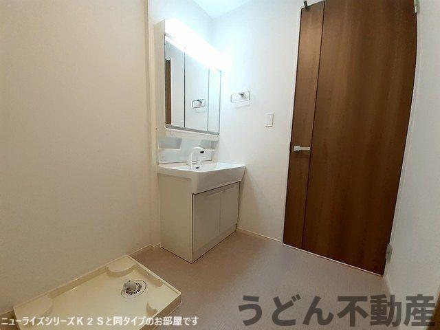 洗面設備　うどん県のお部屋探しはうどん不動産へ うどんちゃんとLINE