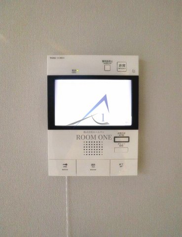 セキュリティ　モニター付きインターホンです。