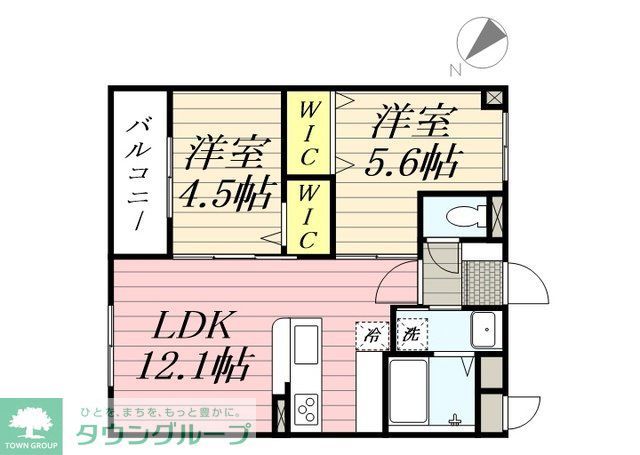LUXCAS大橋の間取り写真
