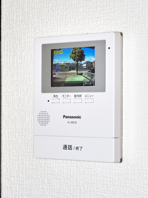 セキュリティ　カラーモニター付インターホン