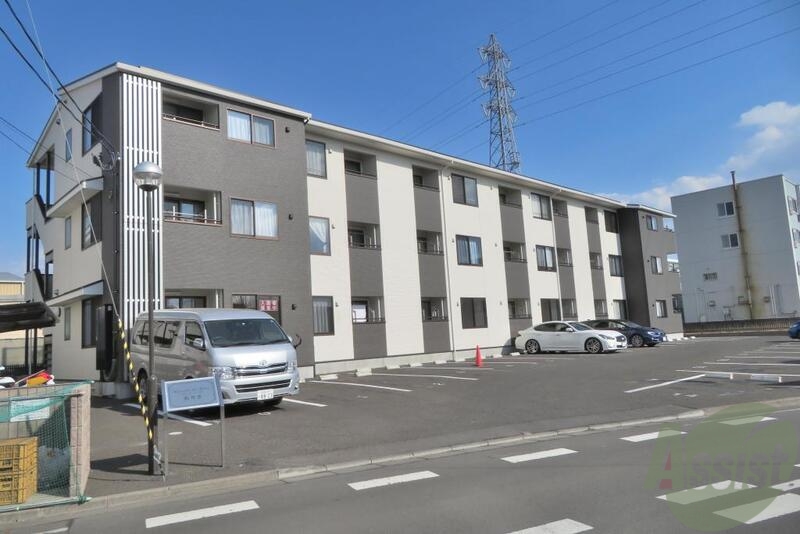 建物外観　仙台市若林区古城「メゾンドゥ・レーヴありさ」