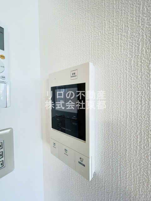セキュリティ　訪問者が一目で分かるＴＶモニタ付インターホンです！