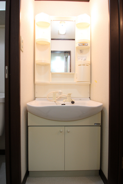 洗面設備　※他のお部屋の参考写真です