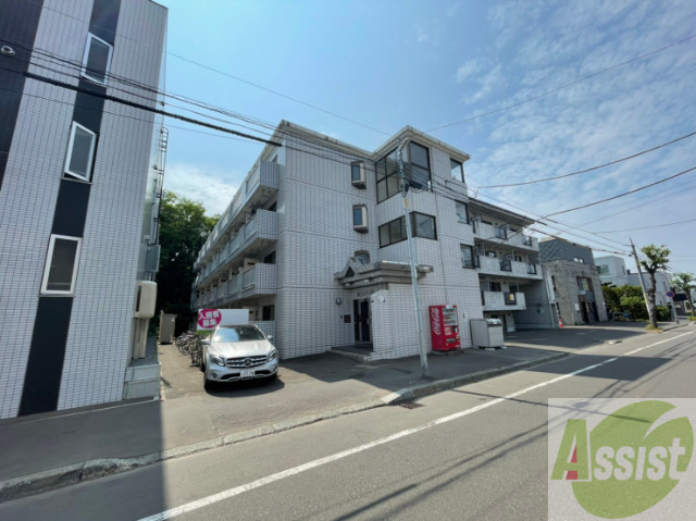 建物外観　札幌市北区北１９条西「ホワイトパレス」