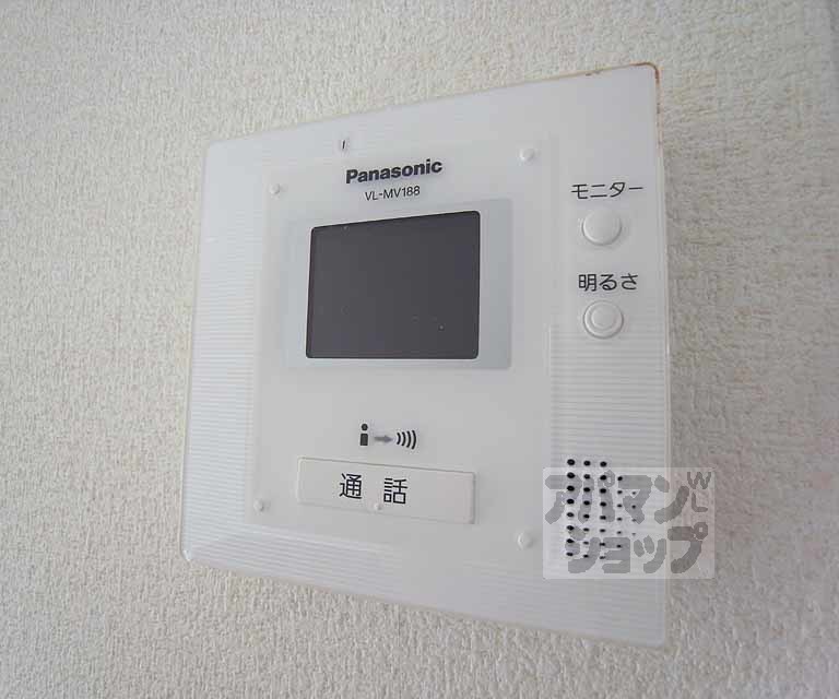 セキュリティ　訪問者がわかるので安心感がありますね！