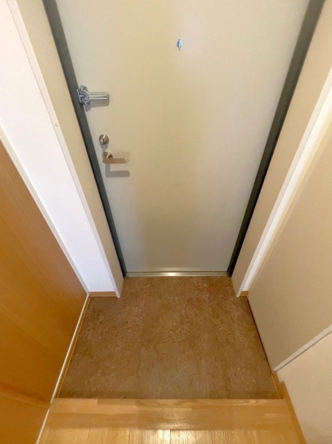 玄関　実際のお部屋の写真です。