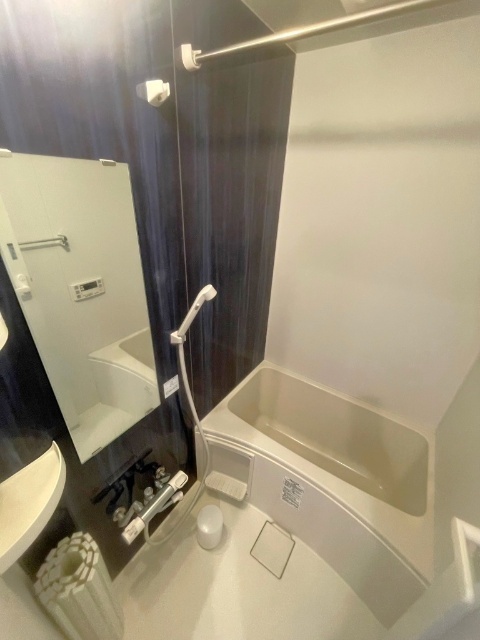 バス・シャワールーム　実際のお部屋の写真です。