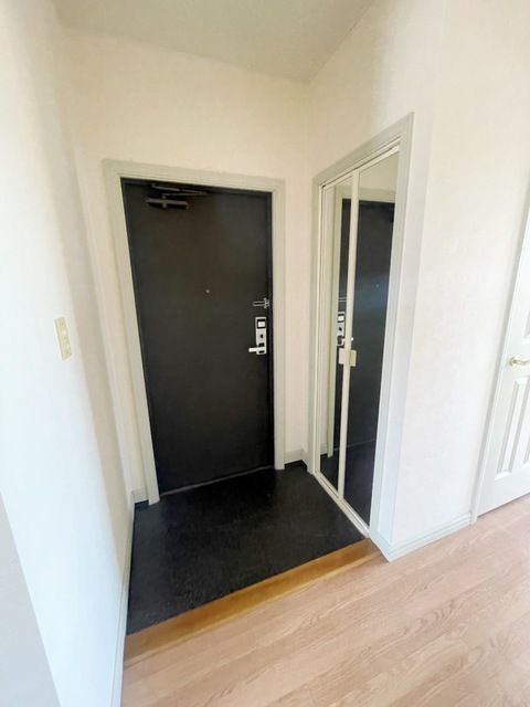 玄関　玄関にはシューズボックスがあります