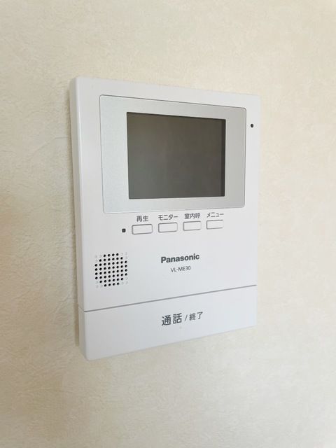 セキュリティ　訪問者が分かるので安心ですね