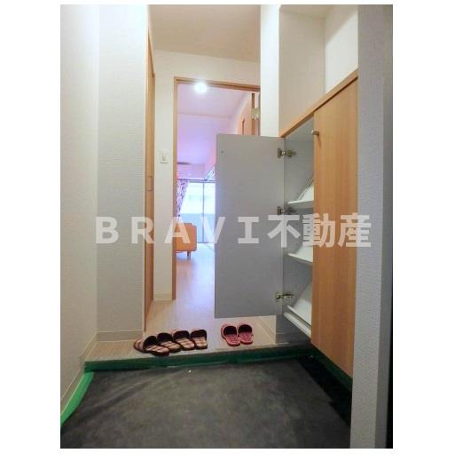 玄関　【イグレック南本町】毎日通る玄関はこちらです