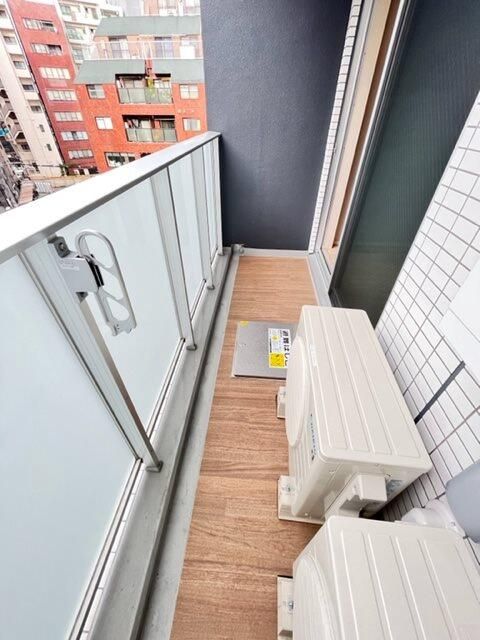 バルコニー　開放的で明るい空間を演出してくれるバルコニーです