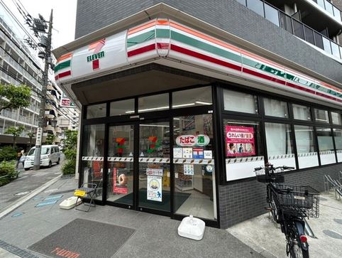 コンビニ　セブンイレブン西蒲田すずらん通り店（コンビニ）まで110m