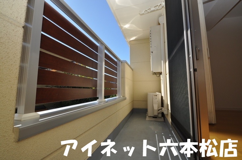 バルコニー　お洗濯ものはこちらで