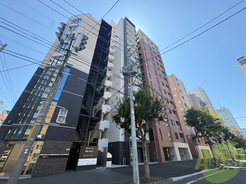 建物外観　札幌市中央区北三条「ディアレイシャス札幌ステーション」
