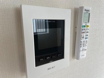 セキュリティ　カメラ付インターホン（イメージ）