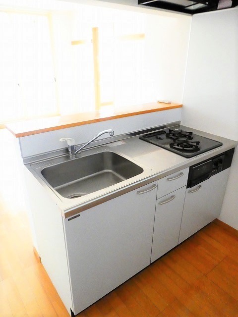 キッチン　写真は203号室です（参考）