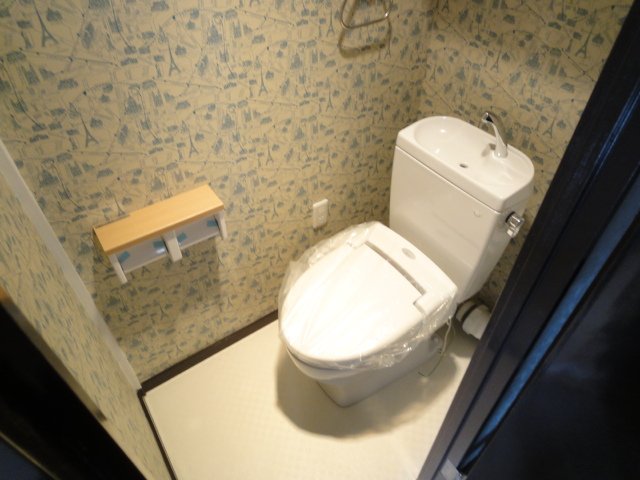トイレ　同物件別号室のものです。