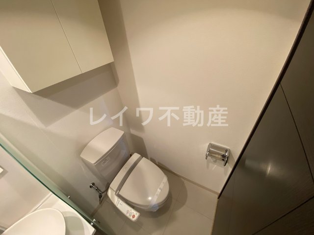 トイレ　ゆったりとした空間のトイレです