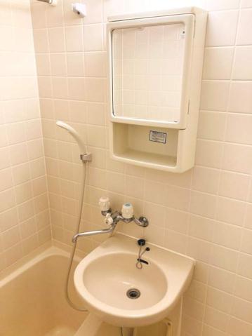 洗面設備　※別部屋の参考写真です。