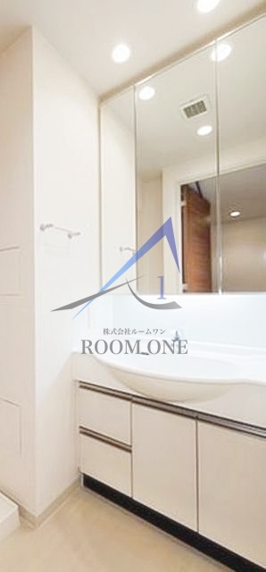 洗面設備　洗面台です。