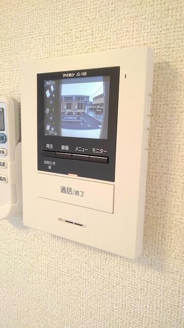 セキュリティ　モニター付きインターホン