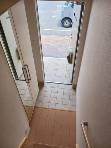 玄関　ゆったりとした玄関です