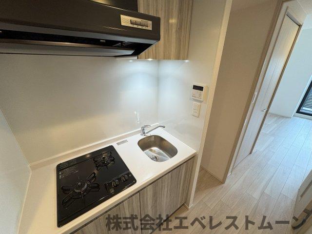 キッチン　コンパクトなキッチンで掃除もラクラク