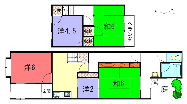 5DK Apartment in Sakyo-ku, Kyoto — photo 2 of 3