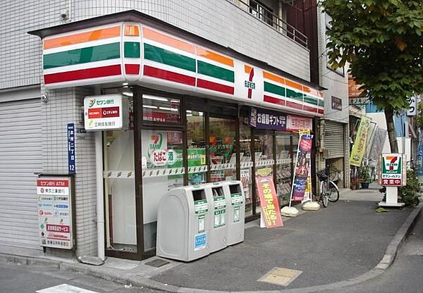 コンビニ　セブンイレブン墨田亀沢1丁目店（コンビニ）まで386m