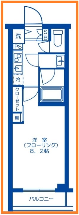 DIPS赤羽北WESTの間取り写真
