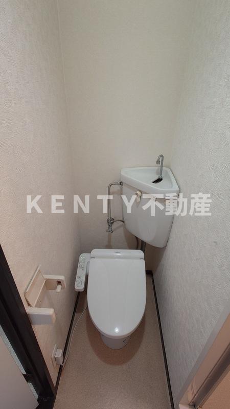 トイレ　ゆったりとした空間のトイレです