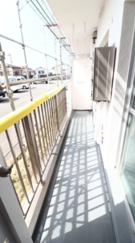 バルコニー　写真は別部屋です(^^)