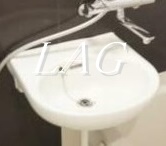 洗面設備　洗面台です。