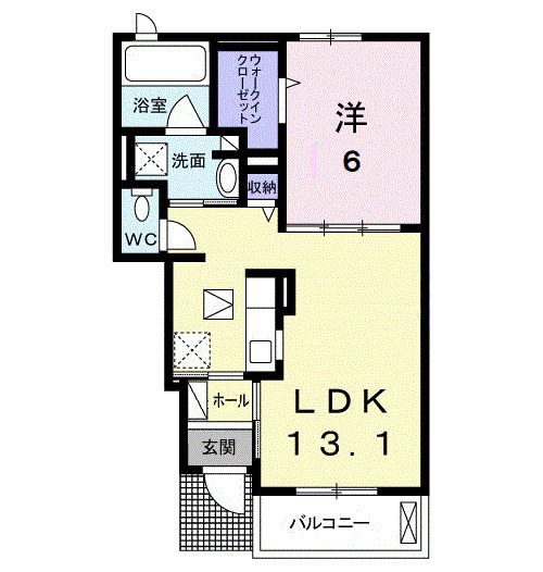 グラーティアの間取り写真