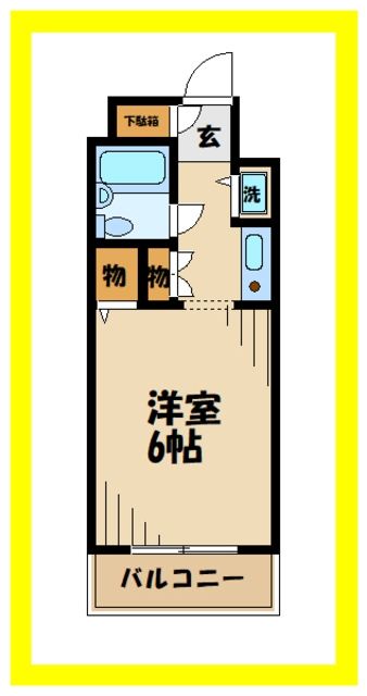 リンクスビルの間取り写真
