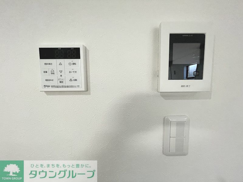 セキュリティ　安心のカラーモニター付インターホンです！