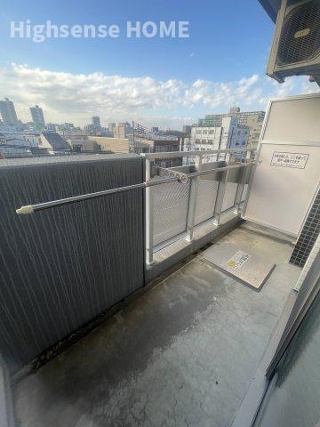 バルコニー　落ち着いた時間を過ごせるバルコニーです