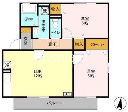 ファミールの間取り写真