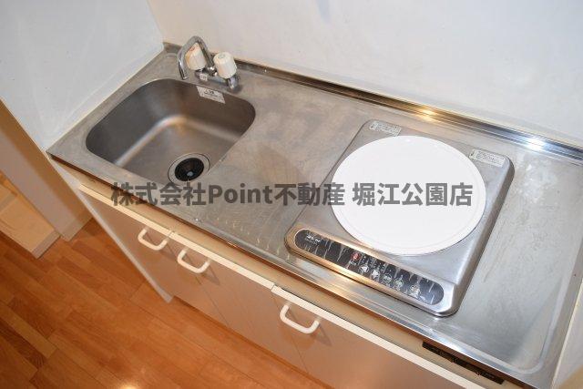 ＪＲ東西線 大阪天満宮駅 徒歩4分 15階建 築19年のキッチン写真