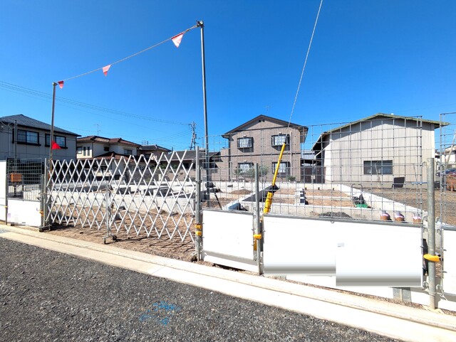 建物外観　建設中
