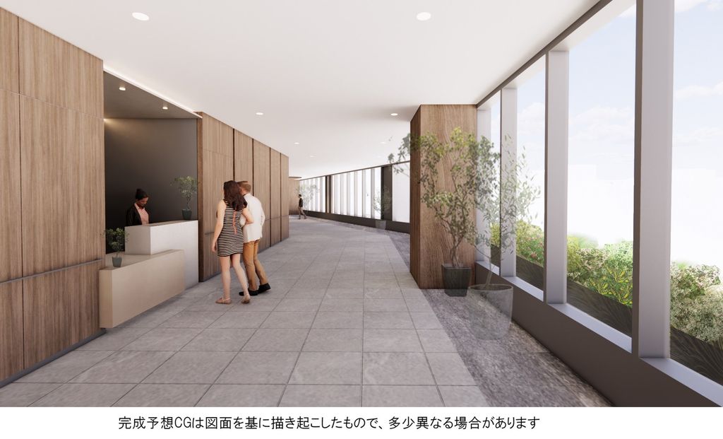ロビー　間取り同タイプ室内写真