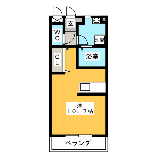 サンサンハイムIIの間取り写真