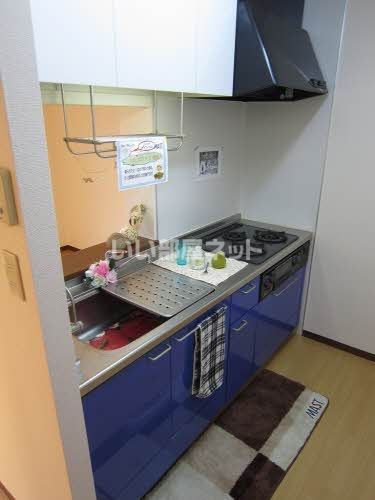 サンセットガーデン A棟のキッチン写真