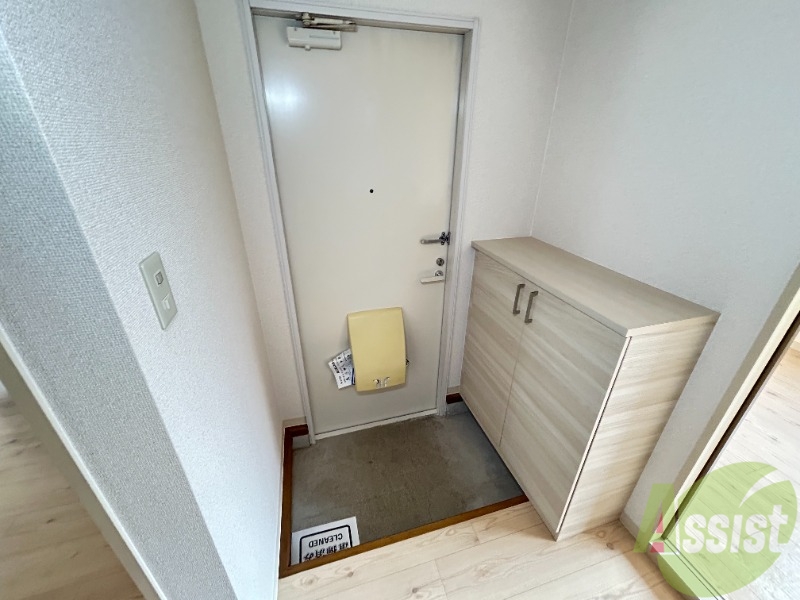 サザン五葉A棟の玄関写真