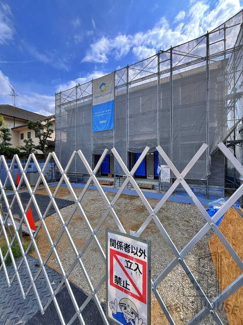 ロビー　外観（建設中）